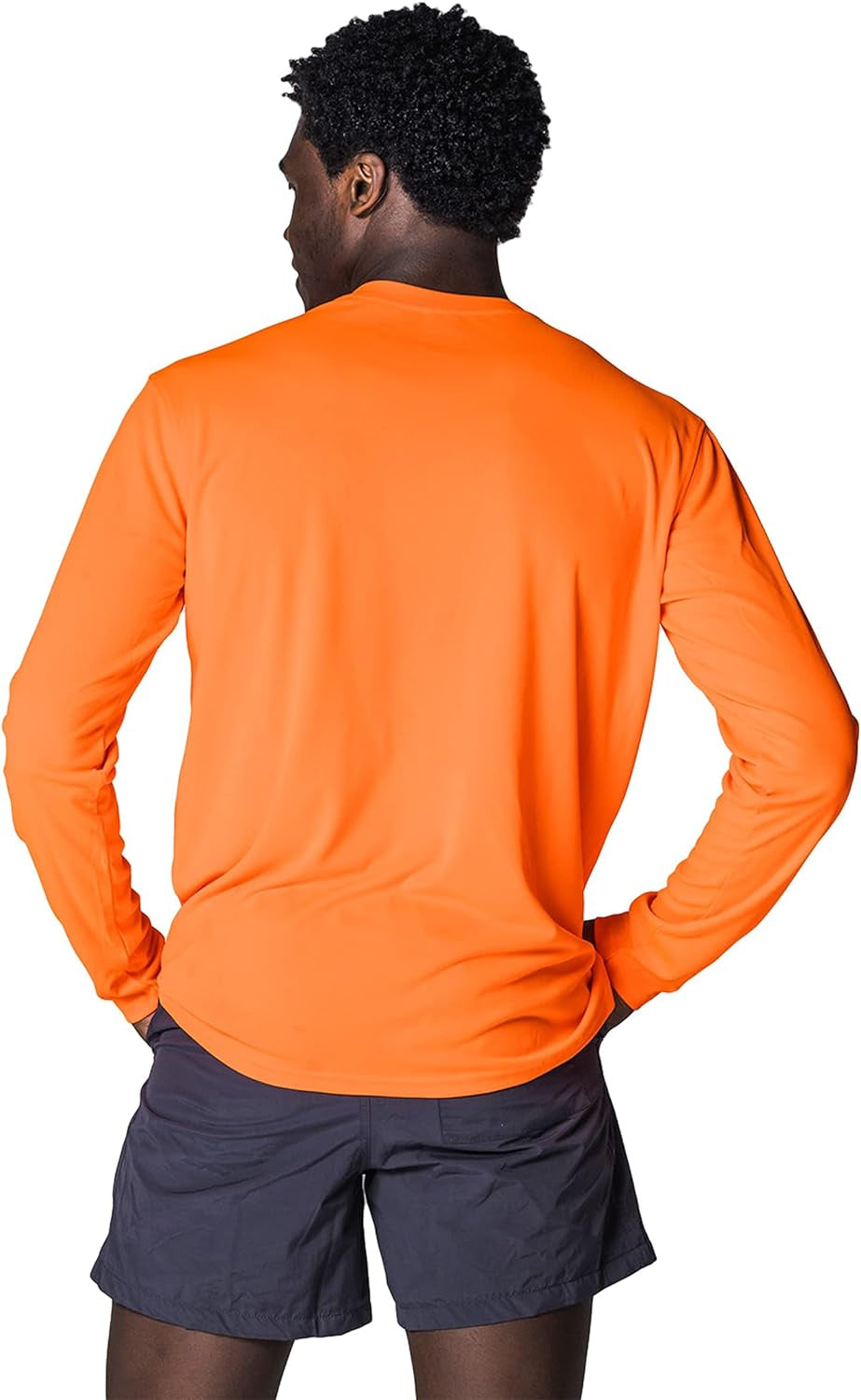 Men'S Outdoor UPF 50+ Long Sleeve T-Shirt, UV Sun Protection for Fishing, Running, Hiking, Swimming