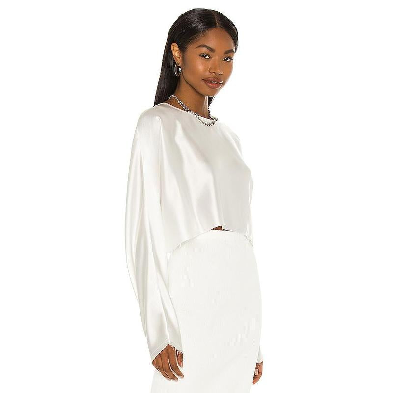 Nonchalant Label Emilia Blouse in off White