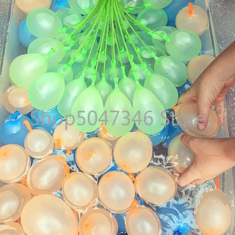 111Pcs Water Balloons Refill Package Funny Summer Outdoor Toy Water Balloon Bombs Summer Novelty Gag Toys for Children